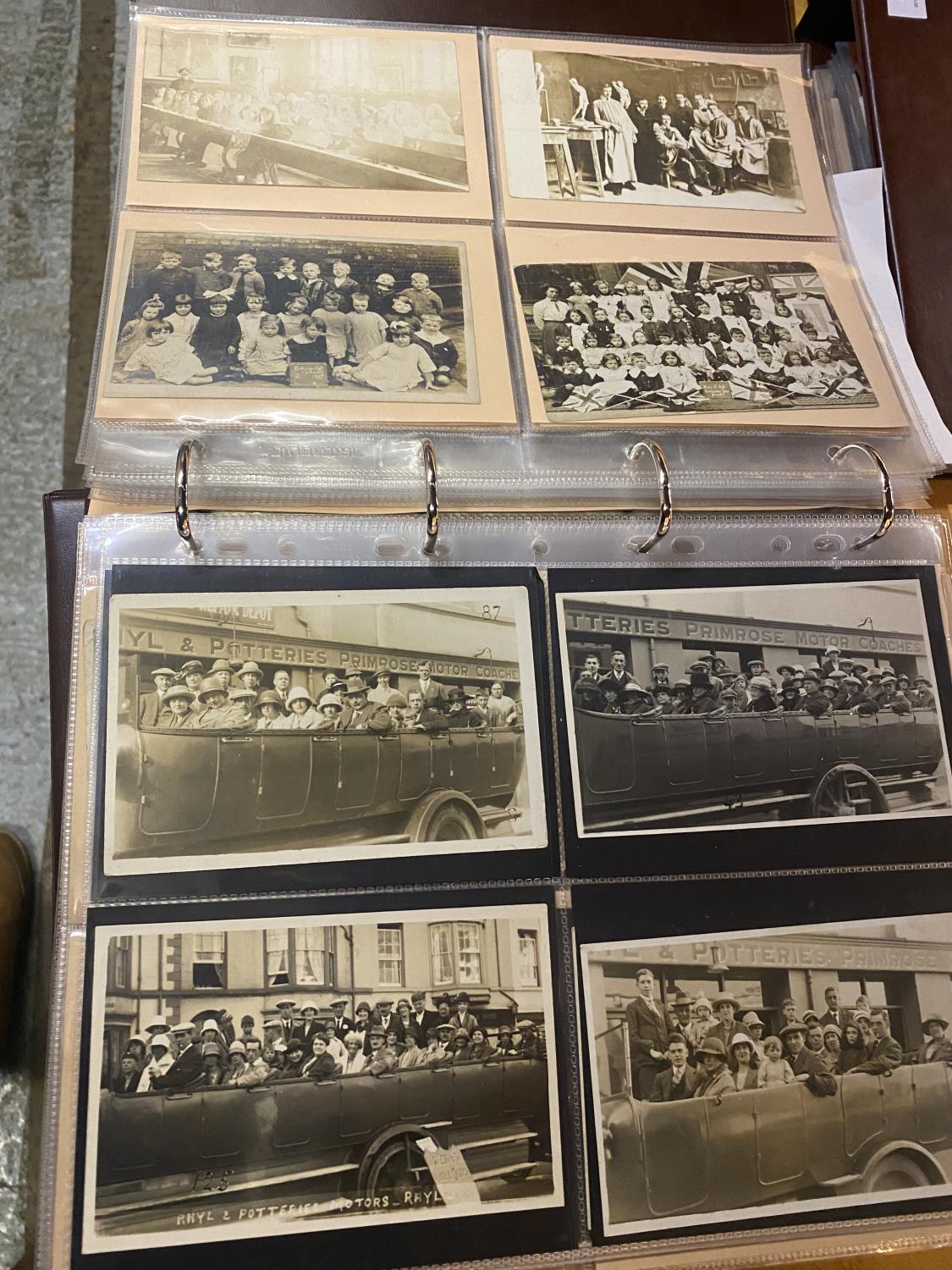 AN ALBUM OF HANLEY RESIDENTS AND NORTH STAFFORDSHIRE REGIMENT POSTCARDS - Image 3 of 5