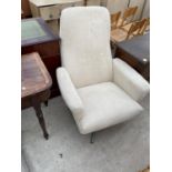 A 1970'S STYLE SWIVEL RECLINER