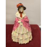 A DOULTON FIGURE 'VICTORIAN LADY' COLOURWAY HN 727