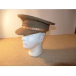 A WORLD WAR I REENACTMENT BRITISH SOLDIERS HAT DATED 1963