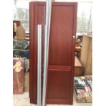 A SET OF PARTITION/WARDROBE SLIDING DOORS