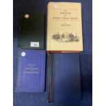 A COLLECTION OF FOUR BOOKS TO INCLUDE 'THE BOROUGH OF STOKE ON TRENT' BY JOHN WARD, 'THE HISTORY