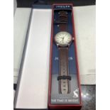 A JOULES WRISTWATCH NEW AND BOXED IN WORKING ORDER