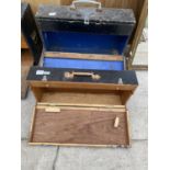 TWO VINTAGE JOINERS TOOL CHESTS