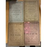 AN A&G TAYLOR PAMPHLET DIRECTORY 1884-1885, TWO R. HODGKINSON PAMPHLET DIRECTORIES 1885-1886