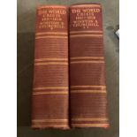 'THE WORLD CRISIS' 1911-1918 BY THE RT. HON. WINSTON S. CHURCHILL VOLUMES I & II
