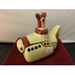 A LORNA BAILEY YELLOW SUBMARINE TEAPOT