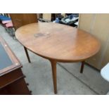 A RETRO MCINTOSH EXTENDING DINING TABLE