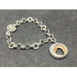 A SILVER BOHO SOHO BRACELET MARKED 925