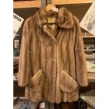 A MARSHALLS FINNIGANS OF WILMSLOW FINE FUR JACKET