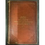 A KEATES POTTERIES AND NEWCASTLE DIRECTORY 1869 1870