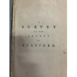 'A SURVEY OF THE COUNTY OF STAFFORD' PRINTED 1787