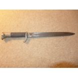 A GERMAN WORLD WAR II PERIOD KS98 WALKING OUT BAYONET, 25CM BLADE