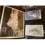 AN ALBUM OF 115 GERTIE GITANA POST CARDS