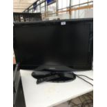 A 32" SAMSUNG FLAT SCREEN TELEVISION