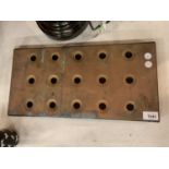 A COPPER PUB BEER DRIP TRAY