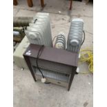 FOUR ELECTRIC HEATERS