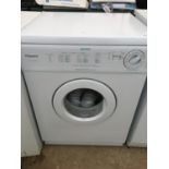 A WHITE HOTPOINT AQUARIUS TUMBLE DRYER BELIEVED IN WORKING ORDER BUT NO WARRANTY