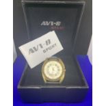 A GENTS AVI-8 SPORT WRIST WATCH NEW BOXED AND IN WORKING ORDER