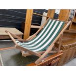 A DECK CHAIR