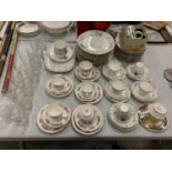 AN ASSORTMENT OF CHINA TO INCLIUDE ROYAL STAFFORD, ARGYLE ETC