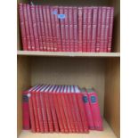 A LARGE COLLECTION OF 'CHILDRENS BRITANNICA' BOOKS TO INCLUDE YEARBOOKS ETC