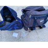 A BOWLS KIT BAG AND A QUANTITY OF BOWLS