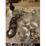 AN ASSORTMENT OF VARIOUS ITEMS TO INCLUDE COMMEMORATIVE WARE