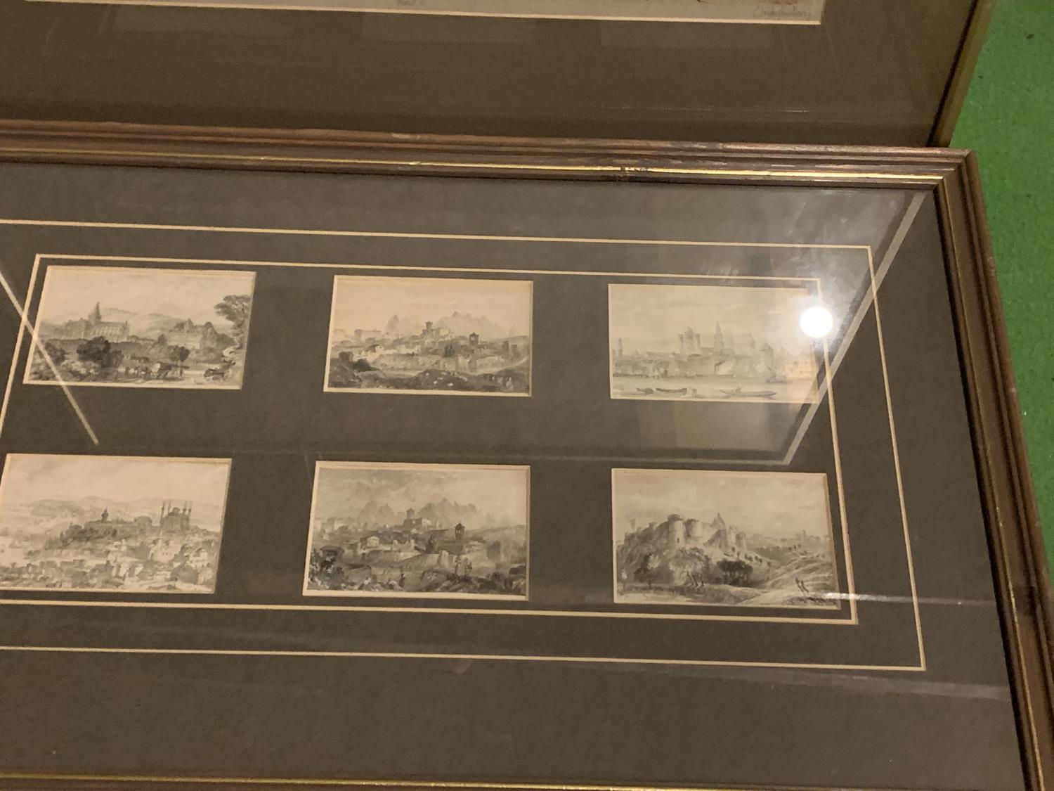 FOUR FRAMED PRINTS OF VARIOUS HISTORICAL INTEREST - Image 4 of 5