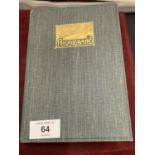 A VINTAGE HARDBACK PHOTO ALBUM TO CONTAIN A SELECTION OF BLACK AND WHITE EXAMPLES