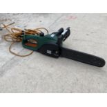 AN ELECTRIC CHAIN SAW