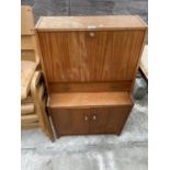 A VINTAGE TEAK REMPLOY BUREAU