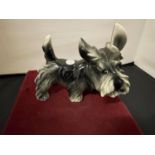 A CERAMIC SYLVAC STYLE 'SCOTTIE DOG'