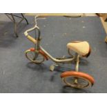 A CHILD'S VINTAGE RALEIGH TRIKE
