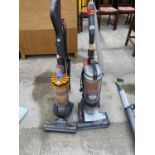 TWO VACUUM CLEANERS - A DYSON DC 40 AND A VAX