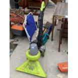 AN ELECTRIC GARDEN VAC