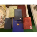 SIX HARDBACK BOOKS TO INCLUDE A MRS BEETON'S COOKERY BOOK 1912