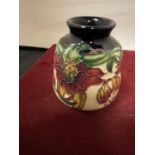 A MOORCROFT ANNA LILY VASE H:3 INCHES