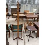 A RETRO FREE STANDING COAT STAND