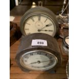 TWO MANTLE CLOCKS TO INCLUDE A SMITHS