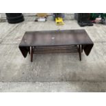 AN ERCOL DROP-LEAF COFFEE TABLE