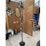 AN ADRIAN REYNOLDS BESPOKE 'SEE THE LIGHT' STANDARD LAMP, 82" HIGH