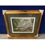 A NIGEL ARTINGSTALL FRAMED PRINT 'SPRING ARRIVAL' LIMITED EDITION 21/195 WHOLESALE PRICE £165