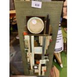 AN ABSTRACT CERAMIC WALL HANGING