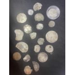 TWENTY HAMMERED COINS AND PART COINS