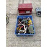 VARIOUS TOOLS - VALVE COMPRESSOR, CLAMPS, SOCKET SET ETC