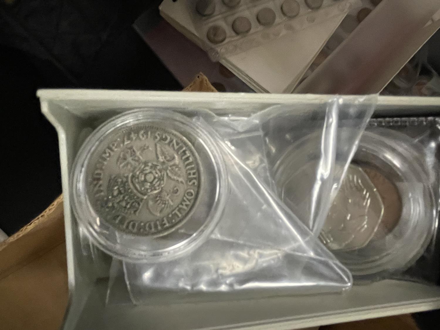 LARGE BOX OF MIXED COINS , CHIEFLY UK - Image 10 of 12