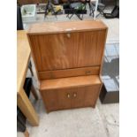 A VINTAGE TEAK REMPLOY BUREAU