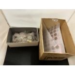 LARGE BOX OF MIXED COINS , CHIEFLY UK