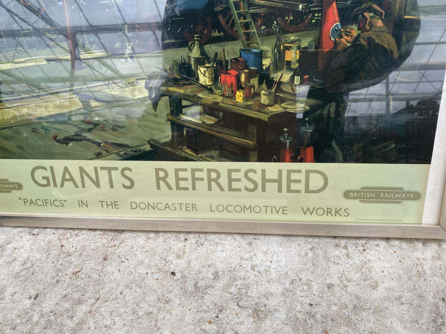 A FRAMED BRITISH RAILWAYS 'GIANTS REFRESHED' PRINT - Image 2 of 3